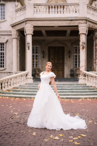 Modest Bridal Collection 146443 #5 Ivory thumbnail