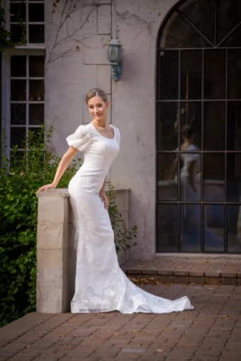 Modest Bridal Collection 146423 #2 Ivory thumbnail