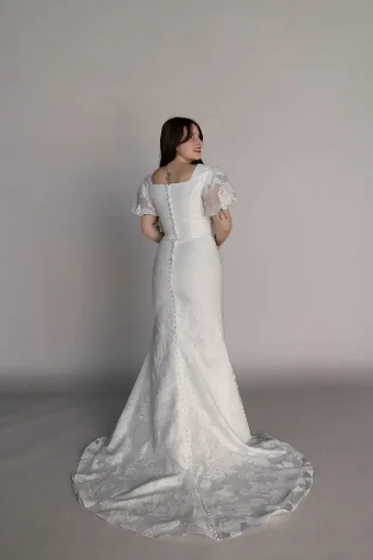 Modest Bridal Collection 146423 #2 Ivory thumbnail