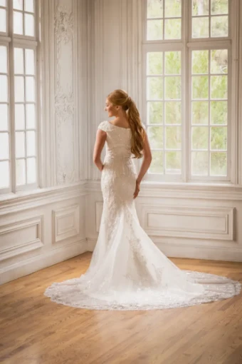 Modest Bridal Collection 146412 #5 default Ivory thumbnail