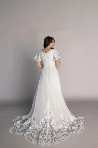 Modest Bridal Collection 146439 #24 Ivory thumbnail