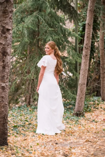 Modest Bridal Collection 146439 #14 Ivory thumbnail