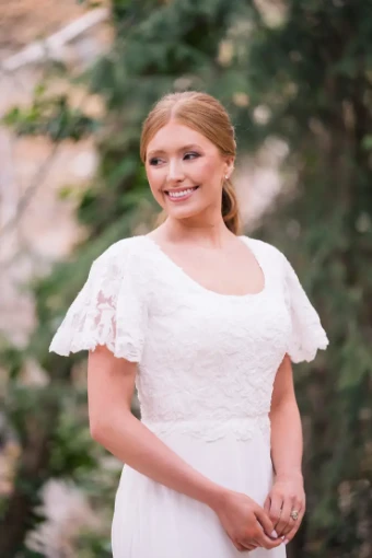 Modest Bridal Collection 146439 #5 Ivory thumbnail