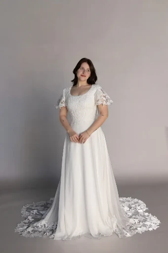 Modest Bridal Collection 146439 #23 Ivory thumbnail