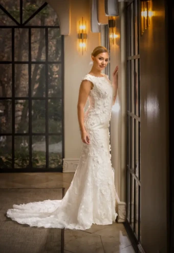 Modest Bridal Collection 146441 #3 Ivory thumbnail