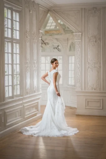 Modest Bridal Collection 146442 #2 Ivory thumbnail