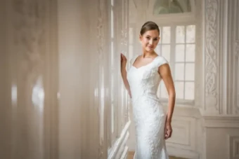 Modest Bridal Collection 146442 #3 default Ivory thumbnail