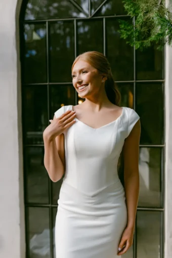 Modest Bridal Collection 146414 #2 Ivory thumbnail