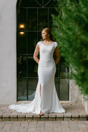 Modest Bridal Collection 146414 #1 Ivory thumbnail