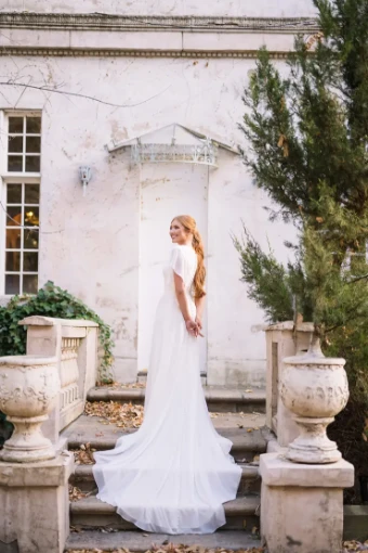 Modest Bridal Collection 146419 #6 Ivory thumbnail