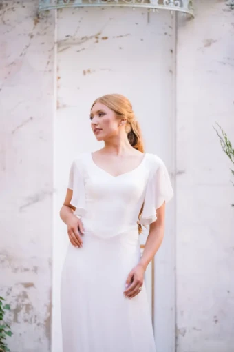 Modest Bridal Collection 146419 #2 Ivory thumbnail