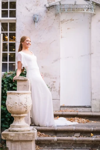 Modest Bridal Collection 146419 #3 Ivory thumbnail