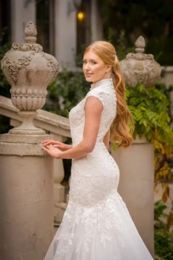 Modest Bridal Collection 146427 #1 Ivory thumbnail