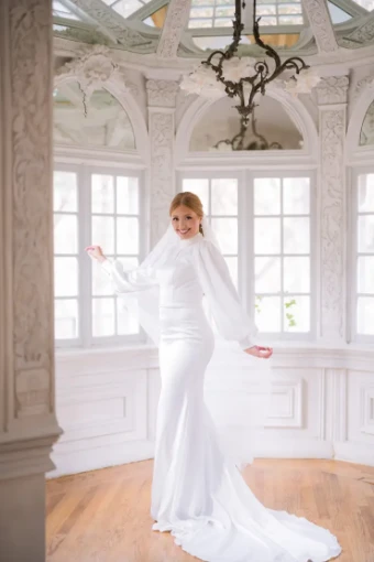 Modest Bridal Collection 146429 #10 Ivory thumbnail