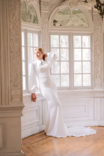 Modest Bridal Collection 146429 #1 Ivory thumbnail