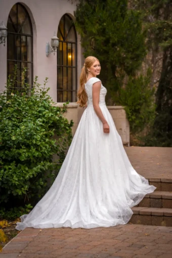 Modest Bridal Collection 146430 #3 Ivory thumbnail