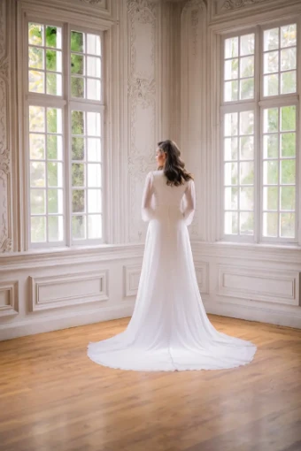 Modest Bridal Collection 146431 #6 Ivory thumbnail