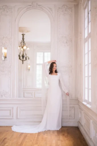 Modest Bridal Collection 146431 #12 Ivory thumbnail