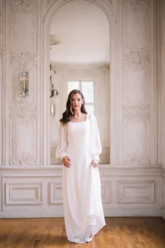 Modest Bridal Collection 146431 #8 Ivory thumbnail