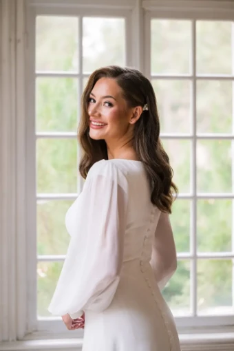 Modest Bridal Collection 146431 #7 Ivory thumbnail