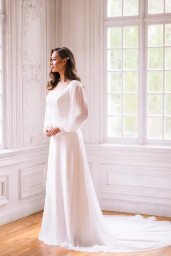 Modest Bridal Collection 146431 #4 Ivory thumbnail