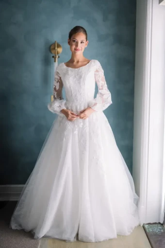 Modest Bridal Collection 146440 #0 default Ivory thumbnail