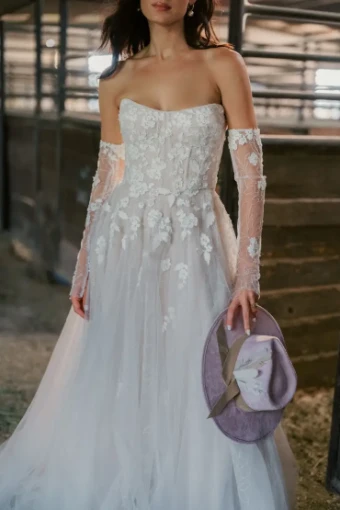 Watters 146355 #2 Ivory / Soft Blush thumbnail