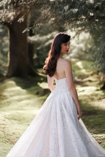 Disney Fairy Tale Weddings Collection 147015 #3 Mocha/Champagne/Ivory thumbnail