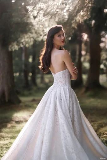 Disney Fairy Tale Weddings Collection 147015 #2 Mocha/Champagne/Ivory thumbnail