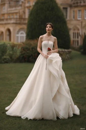 Disney Fairy Tale Weddings Collection 147028 #0 default Ivory/Nude thumbnail