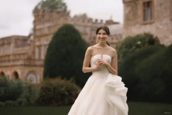 Disney Fairy Tale Weddings Collection 147028 #5 Ivory/Nude thumbnail