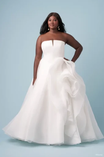 Disney Fairy Tale Weddings Collection 147028 #6 Ivory/Nude thumbnail