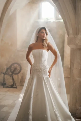 Disney Fairy Tale Weddings Collection 147005 #5 Ivory thumbnail