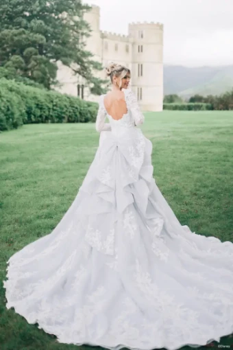 Disney Fairy Tale Weddings Collection 147029 #1 Ivory/Platinum thumbnail