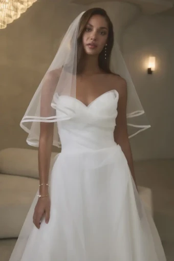 Casablanca Bridal 147843 #6 default Ivory thumbnail