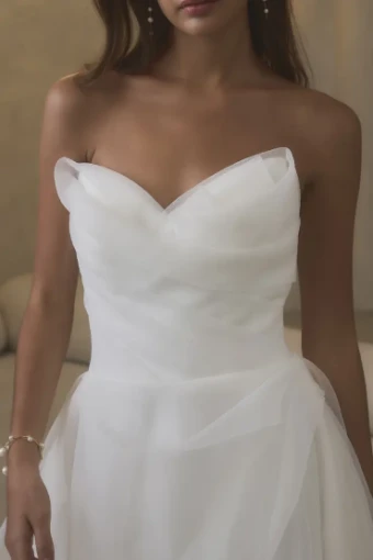 Casablanca Bridal 147843 #3 Ivory thumbnail