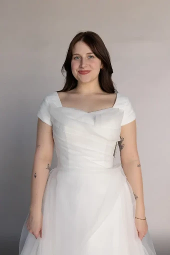 Casablanca Bridal 146797 #3 Ivory thumbnail