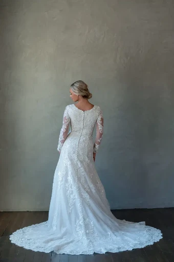 Modest Bridal Collection 140612 #6 Sand/Ivory thumbnail