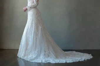 Modest Bridal Collection 140612 #5 Sand/Ivory thumbnail