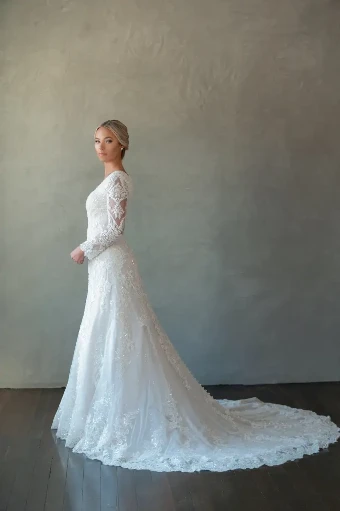 Modest Bridal Collection 140612 #3 Sand/Ivory thumbnail