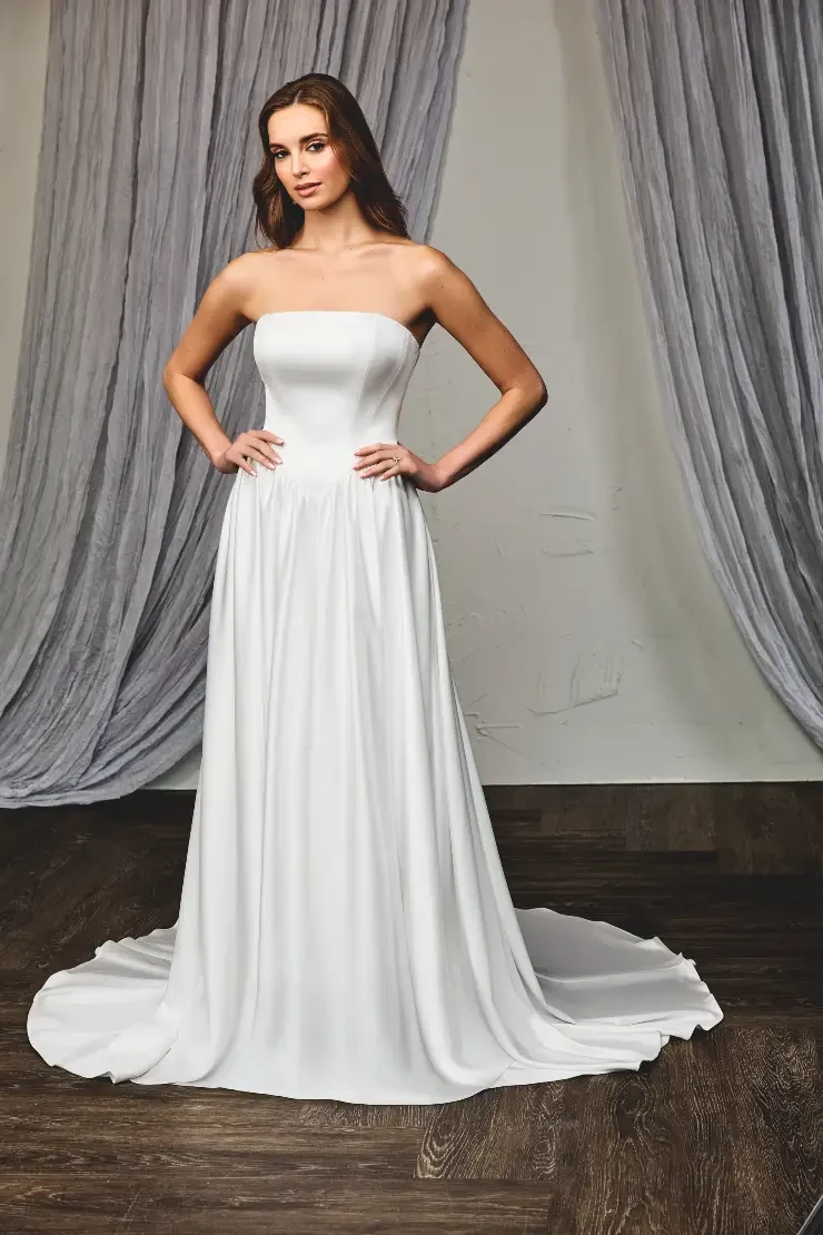 princess polly baby blue dress Bridesmaids main image 1
