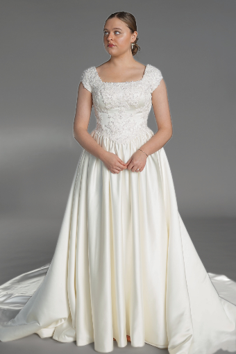 Casablanca Bridal 145434 #3 Ivory thumbnail
