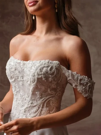 Rebecca Ingram 147857 #4 default All Ivory (gown with Ivory Illusion) thumbnail