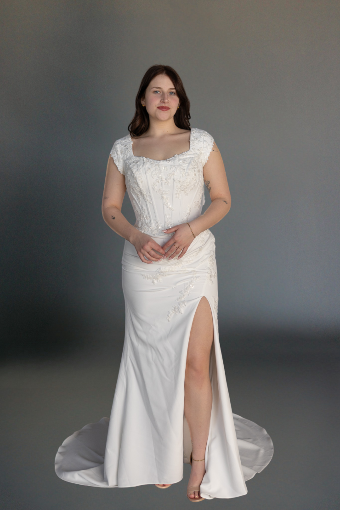 Casablanca Bridal 145441 #18 Ivory thumbnail