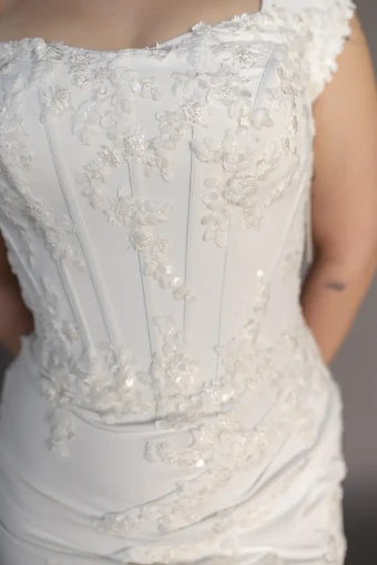 Casablanca Bridal 145441 #8 Ivory thumbnail