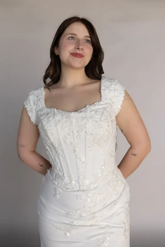Casablanca Bridal 145441 #7 Ivory thumbnail