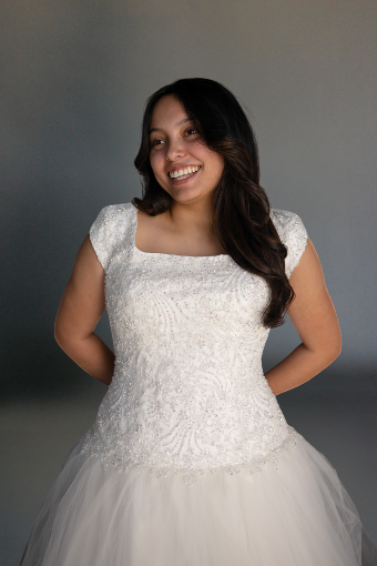 Casablanca Bridal 146692 #5 Ivory thumbnail