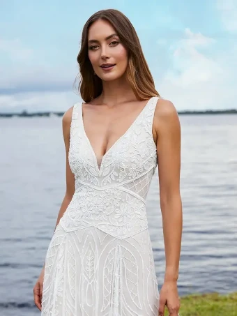 House of Wu 138439 #1 Ivory/Nude thumbnail