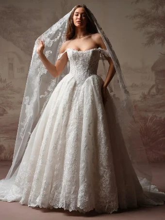 Sottero and Midgley 147906 #3 Ivory thumbnail
