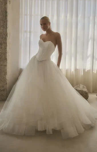 Casablanca Bridal 146480- Skirt #0 default Ivy thumbnail